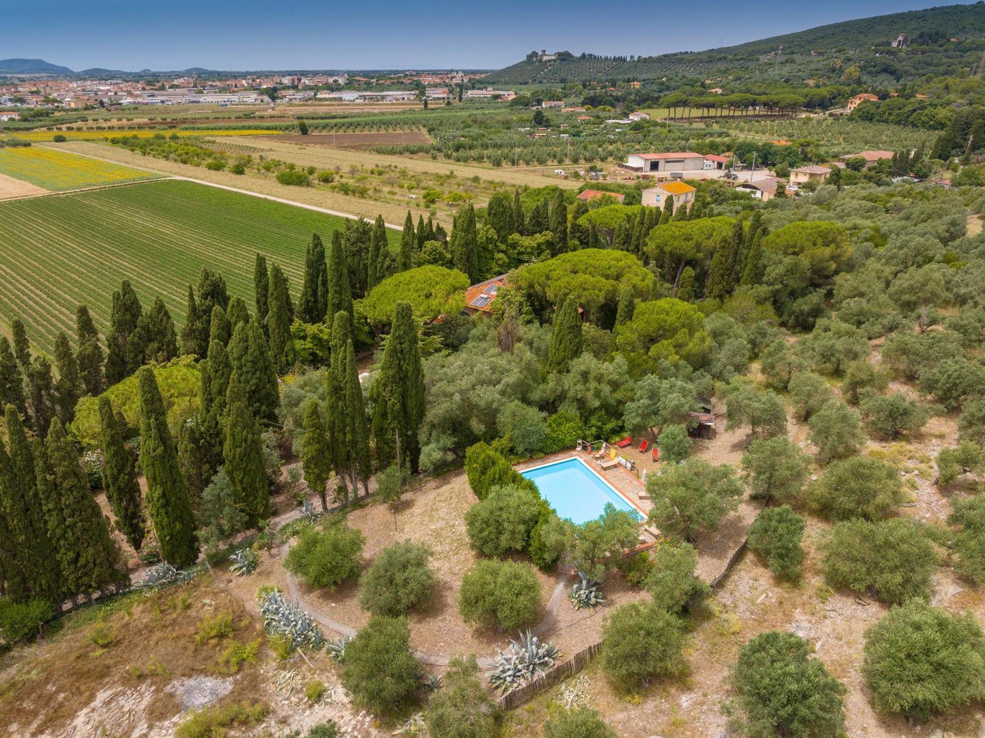 Villa I Tigli Campiglia Marittima Buitenkant foto